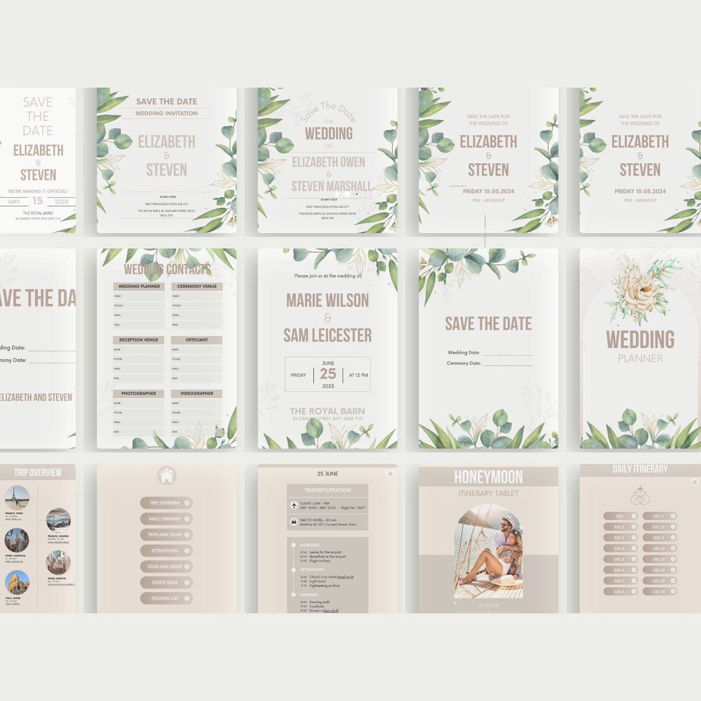 PLR Wedding Niche Bundle, 300 pages done for you template, ready to rebrand and make it yours, editable Canva, digital trendy wedding niche.