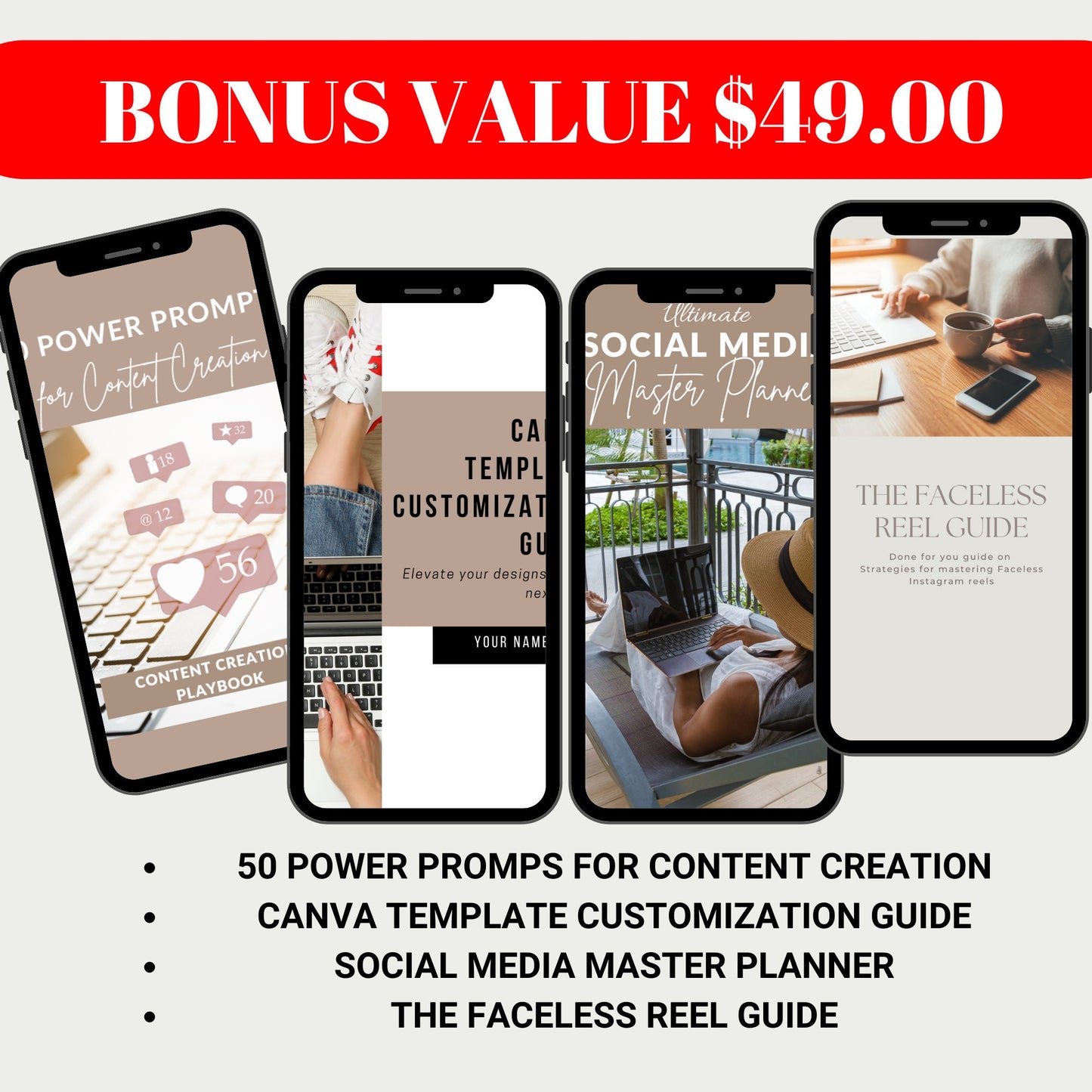 Christmas Holiday PLR Bundle, Reels, Seasonal Videos & Content for Instagram, TikTok | Master Resell Rights Included