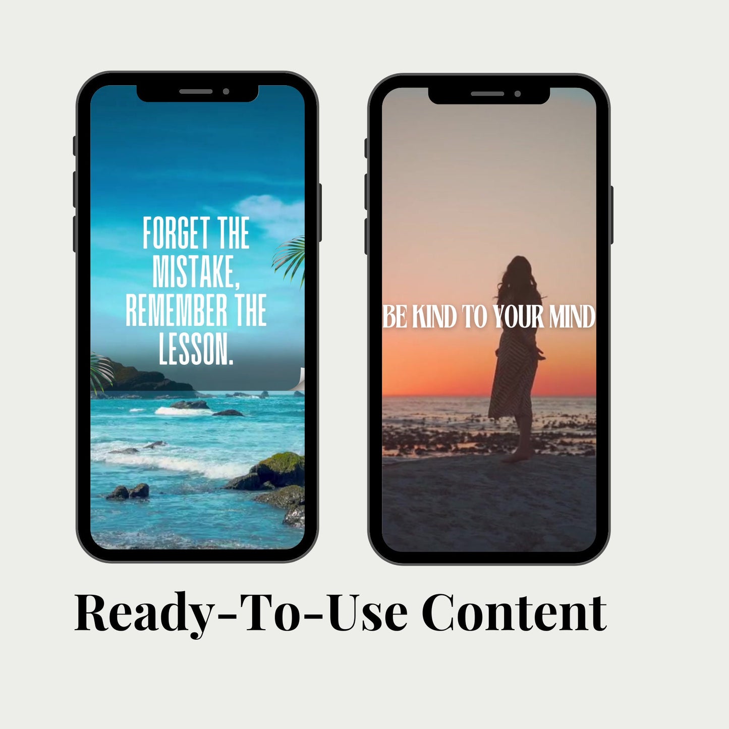 Mindful Motivational Mantra Quotes Reels, Clips Videos Instagram, TikTok, Canva template PLR Master Resell Rights, Digital Marketing Video
