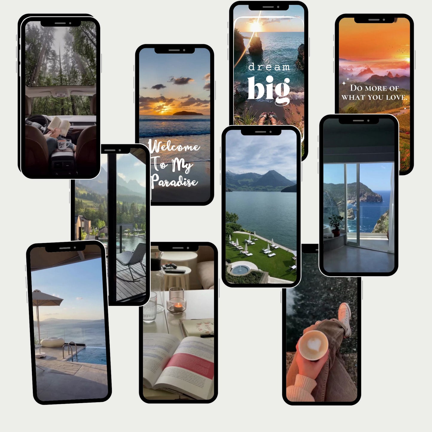 1200+ Viral Video Clips Bundle Aesthetic Beach Travel Luxury Rich Lifestyle Cars, Plane, TikTok, Instagram, YouTube Shorts  Instant Download