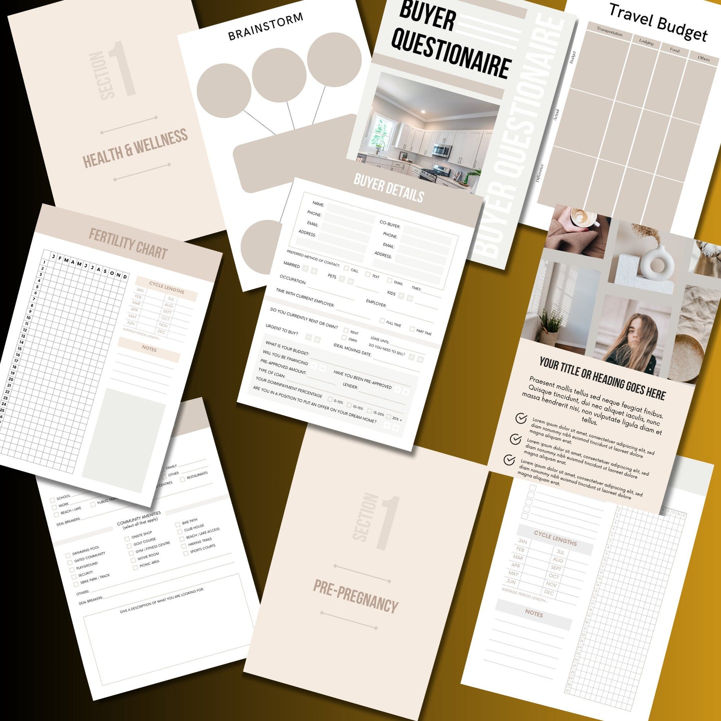 PLR MRR Bundle, 19 niches ebooks, guides, journals, templates, create passive income, done for you. Digital niches